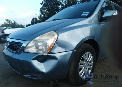 2012 Kia Sedona Lx из США, поврежденный, VIN KNDMG4C71C6445524